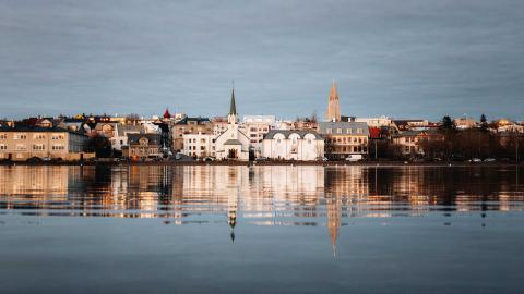 Fríkirkjan tjörnin